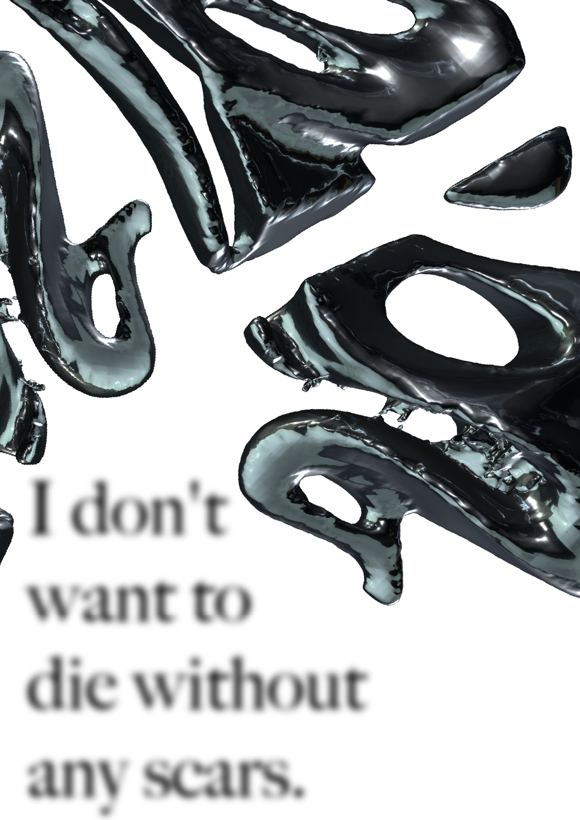 I don't want to die without any scars (2021)